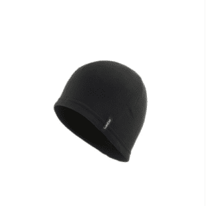 Decathlon WEDZE Black Solid Winter Beanie For Men
