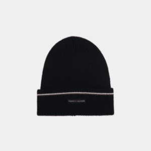 Tommy Hilfiger Printed Woollen Beanie For Men