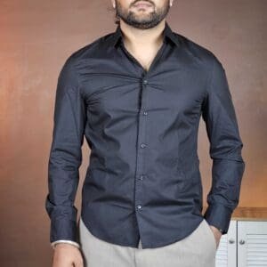 H&M Slim Fit Easy-Iron Shirt For Men