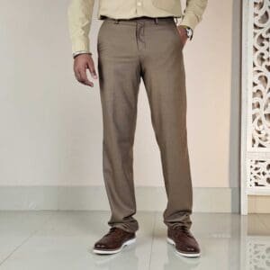 Van Heusen Regular Fit Formal Trousers For Men
