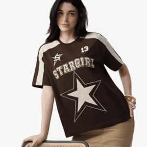 The Souled Store Stargirl Oversized Streetwear T-Shirt For Women