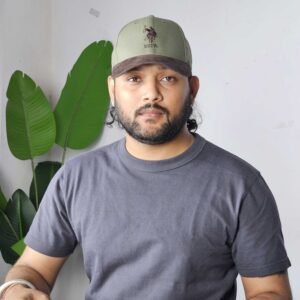 U.S. Polo Assn. Denim Co. Embroidered Olive Green Cotton Cap for Men