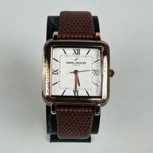 Daniel Hechter Casual + Formal White & Brown Quartz Watch for Women with 1 Year Warranty and 30m Water Resistance