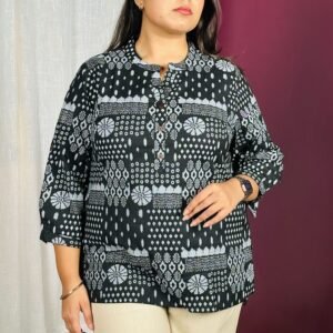 Pistaa's Cotton Regular Fit Casual Short Kurti For Women