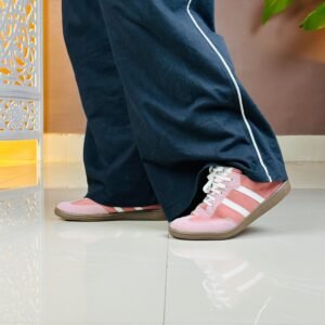 JM Looks RJ-2-Peach-40 Colourblocked Sneakers For Women