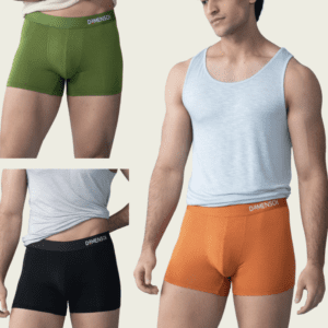 Damensch Pack of 3 Deo-Soft Deodorizing Anti-Bacterial Solid Trunk For Men