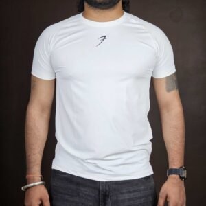 FUAARK Dry Fit Solid Round Neck Polyester Slim Fit T-shirt For Men