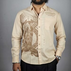 The Souled Store The Mythical Archer Cotton Relaxed Shirt For Men