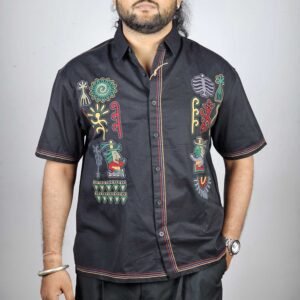 The Souled Store Nomad: Tribe Cotton Oversized Shirt For Men