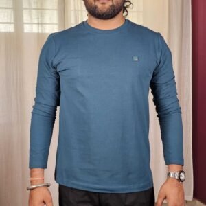 DAMENSCH Solid Round Neck T-shirt For Men