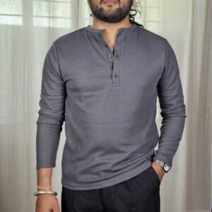 The Modern Soul Henley Neck T-shirt For Men