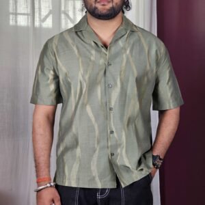 Snitch Boxy Printed Casual Shirt For Men