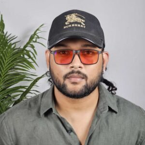 Sleepaxa Premium Amber 100% Blue Light Sunglasses for Men