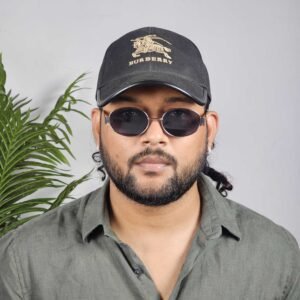 Dervin Fashionable Retro Oval Sunglasses for Men