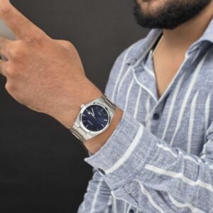 Shocknshop Stainless Steel Strap Analog Watch for Men