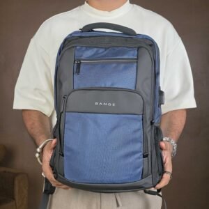 Red Lemon Swiss Cut Design 15.6" Laptop Backpack for Men