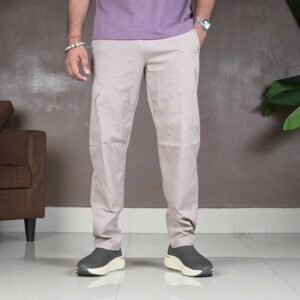 Technosport Solid Beige Track Pant for Men