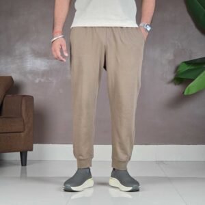 Alan Jones Casual Brown Track Pant for Men
