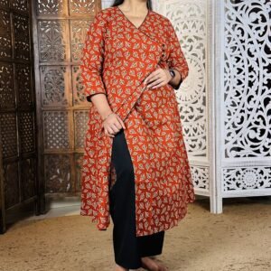 Anayna Ethnic Motifs Printed Kurta for Women