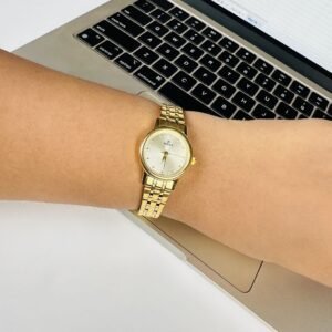 TITAN Karishma Quartz Analog Champagne Watch for Women