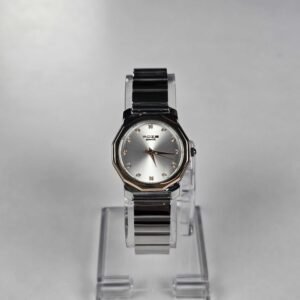 Sonata Poze 6 Chrome Calling Quartz Watch for Women