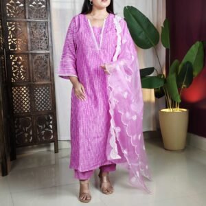 Amazon Brand - Tavasya Silk Blend Kurta Set for Women