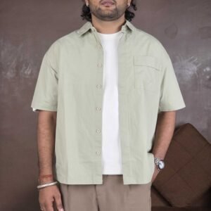 The Souled Store Solid Green Shirts for Men