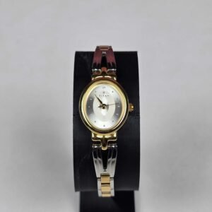 TITAN Karishma Quartz Analog Silver Dial Watch for Women