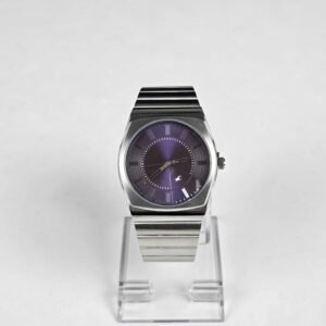 Fastrack Stunners XI Quartz Analog Dark Purple Dial Watch for Men