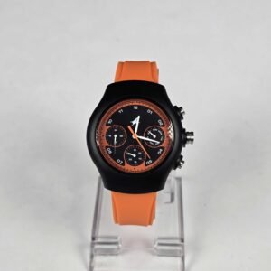 Fastrack Hype Multifunction Orange Silicon Strap watch