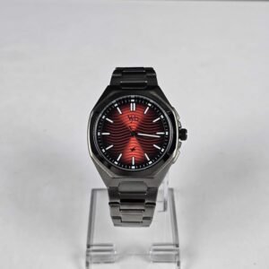 Fastrack Vyb Quest Quartz Red Gradient Dial Watch for Men