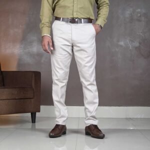 INVICTUS Relaxed Mid-Rise Formal Trousers for Men