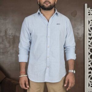 Aeropostale Striped Pure Cotton Casual Shirt