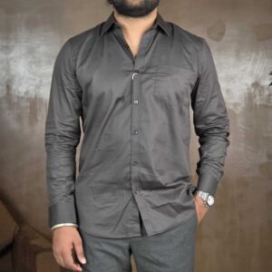 Amazon Brand - Symbol Solid Cotton Formal Shirt for Men