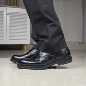 Metro Textured Formal Brogues for Men