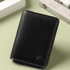 VEMILIO Leather Card Holder Wallet for Men