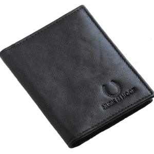 Husk N Hoof RFID Protected Leather Credit Card Holder Wallet for Man
