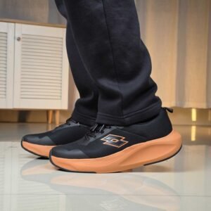 Lotto Energex Black Running Shoes for Men