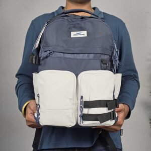 Red Tape Unisex Colourblocked Backpack