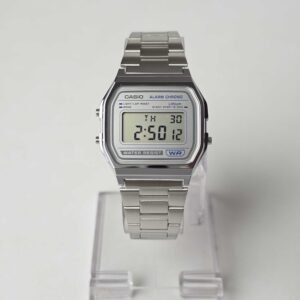 Casio (D426) Vintage Digital Silver Watch for Men