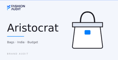 Aristocrat brand audit card by FashionAudit