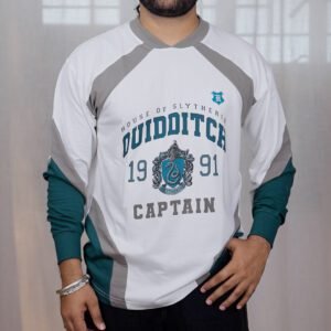 The Souled Store Harry Potter: Slytherin Captain T-shirt for Men