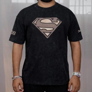 The Souled Store Casual Black T-shirt for Men