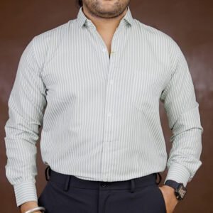 encore by INVICTUS Striped Formal Shirt for Men