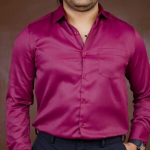 The Indian Garage Co. X Luxe Solid Slim Fit Shirt for Men