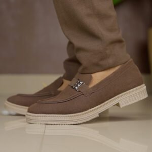 Roadster Textured PU Loafers for Men