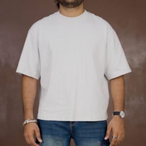 Bershka Heavy Boxy Pure Cotton T-shirt for Men