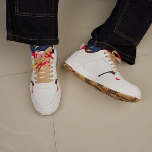 Lotto Melt - Hoopstar OG White Leather Sneakers for Men