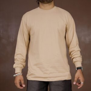 Bewakoof Solid Cotton Oversized Fit T-shirt for Men