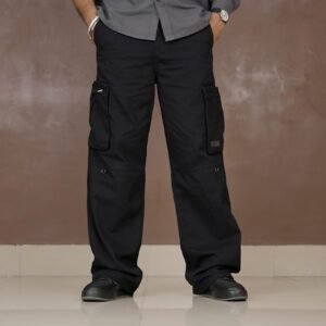 Roadster The Lifestyle Co. Cargo-Style Pure Cotton Trousers for Men